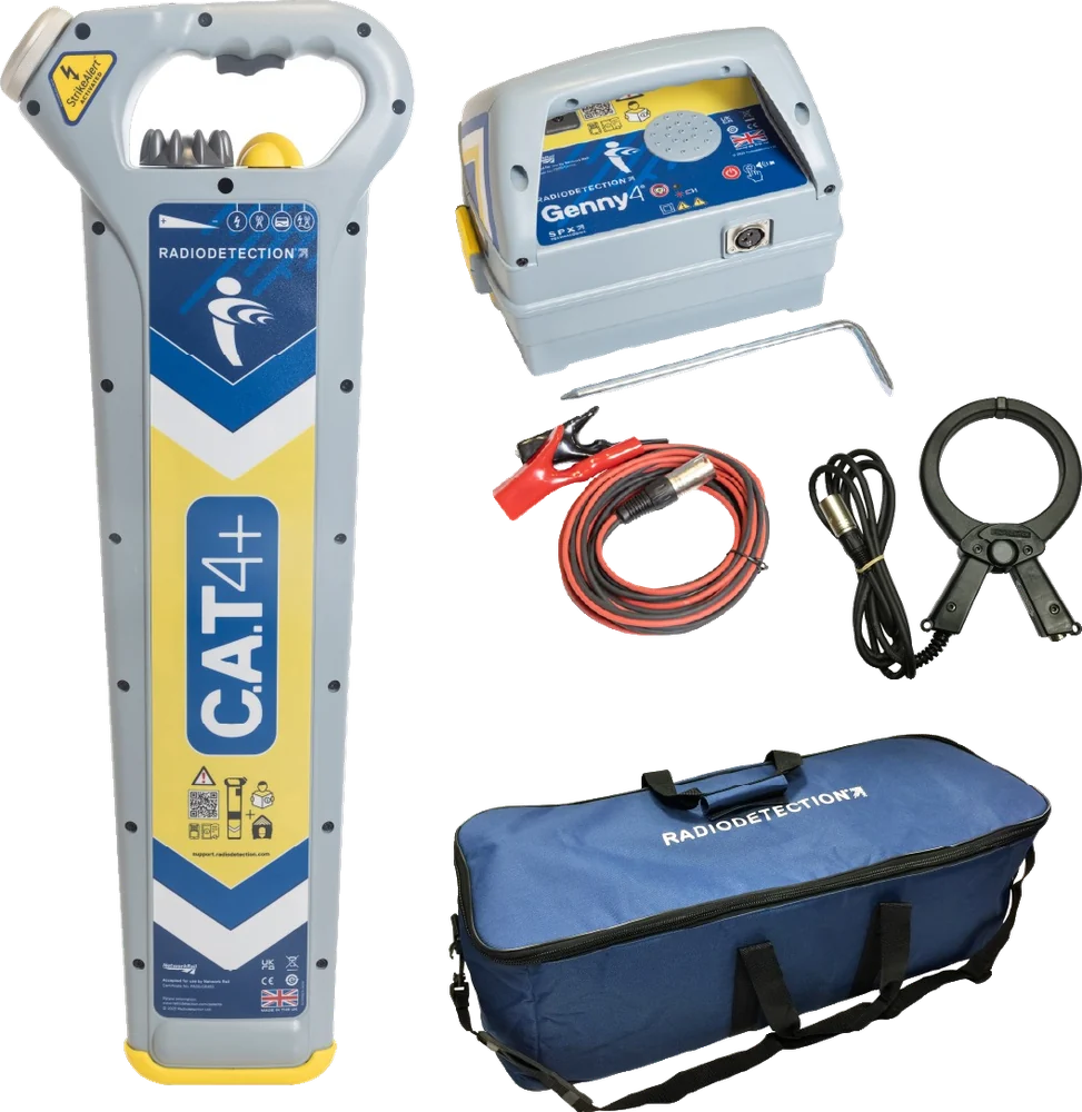 Radiodetection C.A.T4+ и Genny4, полный комплект